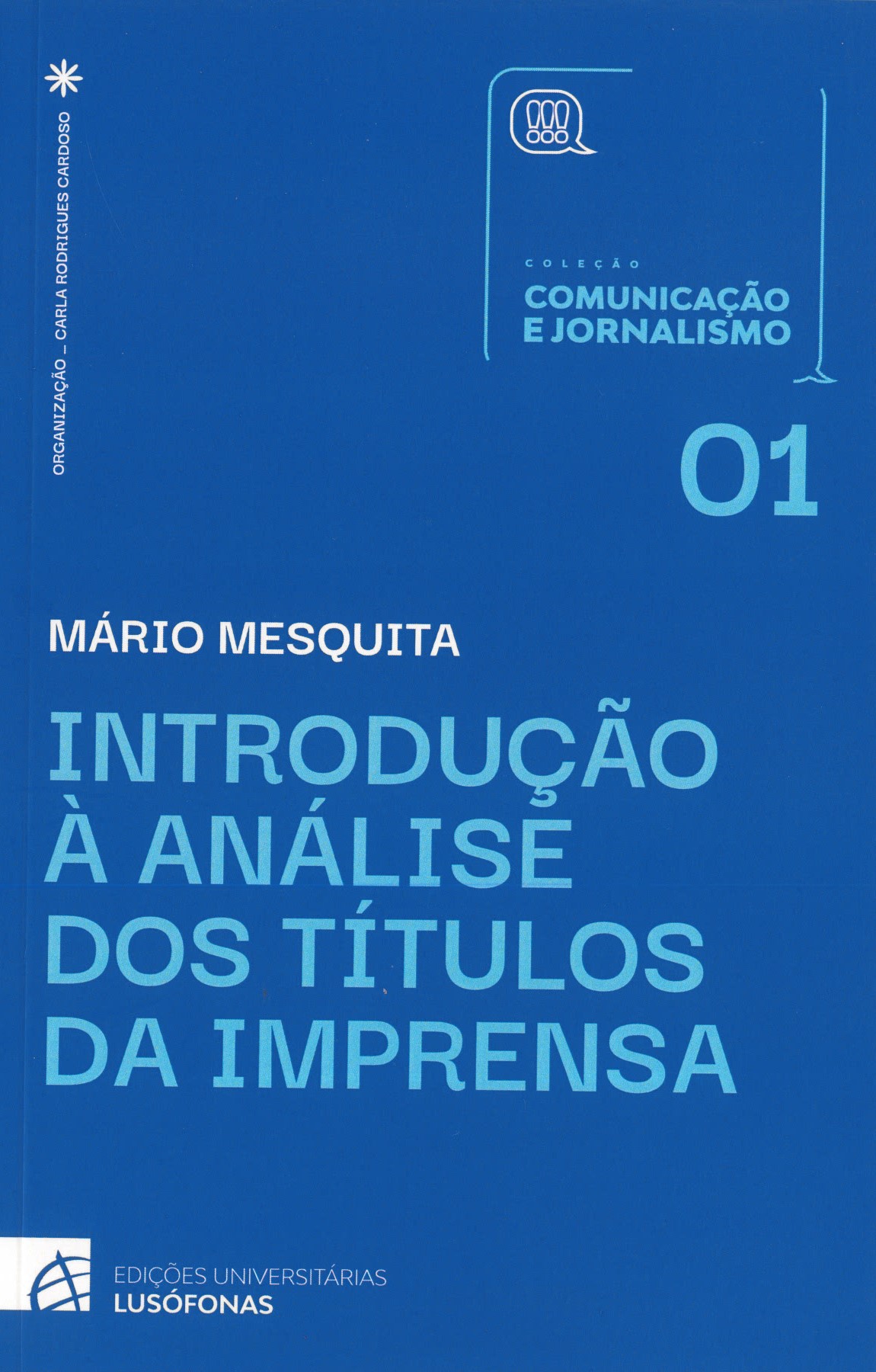 Capa de INTRODUÇÃO À ANÁLISE DOS TÍTULOS DA IMPRENSA