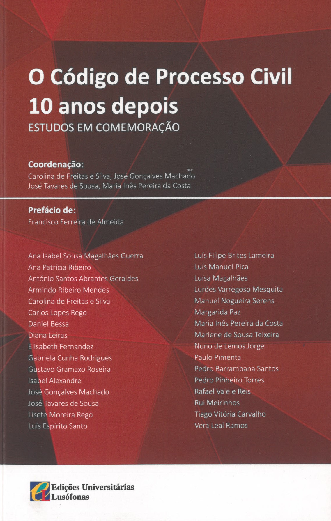 Capa de O CÓDIGO DE PROCESSO CIVIL 10 ANOS DEPOIS
